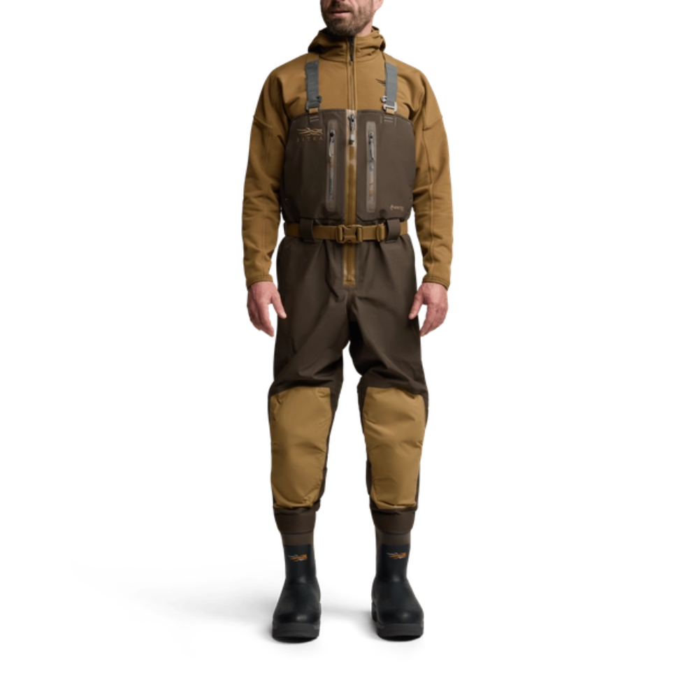 DELTA PRO ZIP GTX WADER - EARTH