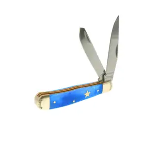 Folding Trapper Texas Blue