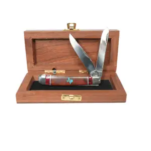 Folding Trapper Tx Cocobolo Turq