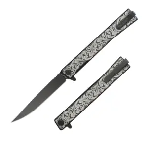 Solstice Engraved Titanium Black