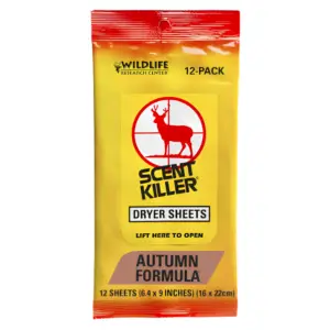 Scent Killer Autumn Dryer Sheets